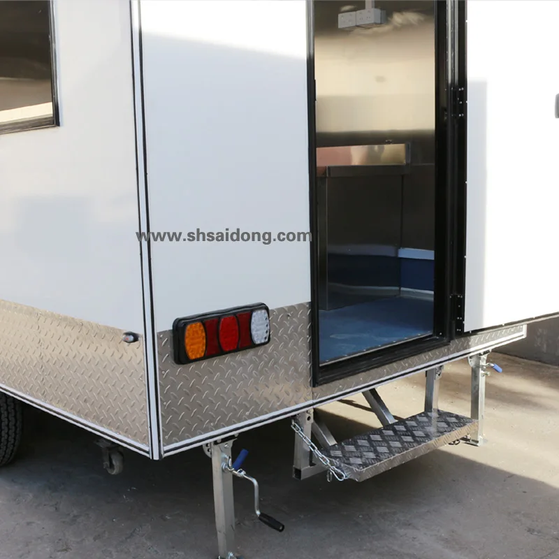 Trailer Folding Stabilizer Drop Legs Square Jacks Camping Trailer