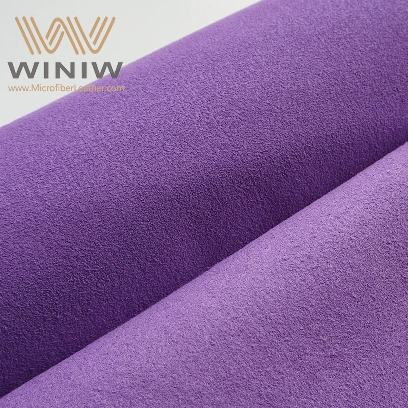 Purple  Suede Fabric Supplier