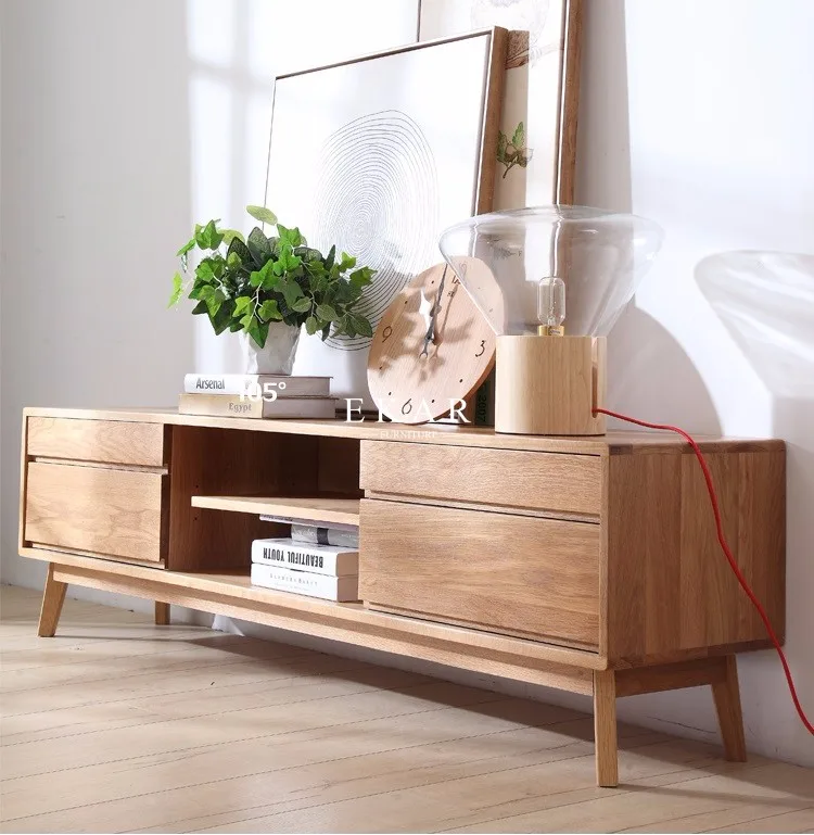 Nordic European Design Simple Tv Stand Modern Oak Wood Tv Cabinet Buy Oak Wood Tv Cabinet Modern Tv Cabinet Nordic Tv Stand Product On Alibaba Com