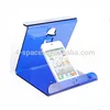 transparent blue cellular phone shelves wholesale plexi cellular phone shelves