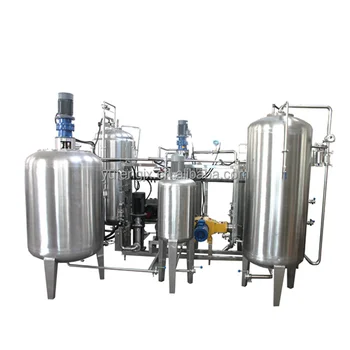 Syrup Mixing Tank/carbonated Beverage Production Line - Buy Stainless ...