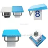 Swimming pool starting blocks used
