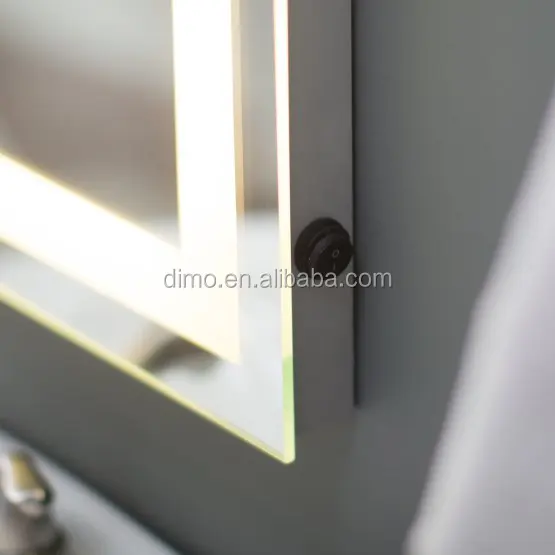 LED lighted bathroom touch screen smart mirror price with Bluetooth/radio/clock/temperature DBS-05 (2).jpg