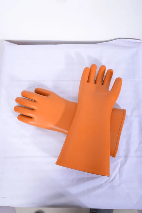 10 Kv Rubber Latex Electrical Insulated Working Gloves Buy High