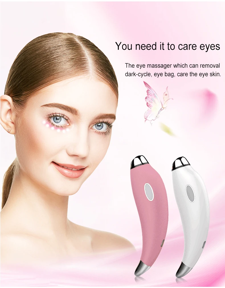 Eye Tightening Lifting Skin Care Device Antiaging Electric Vibrating