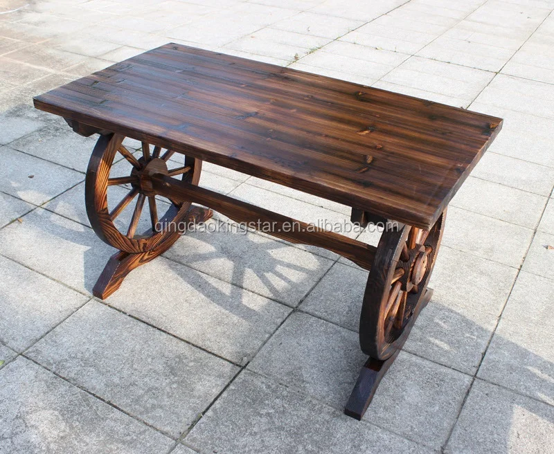 Wood Wagon Wheel Bench View Wagon Wheel Bench Kingstar Product