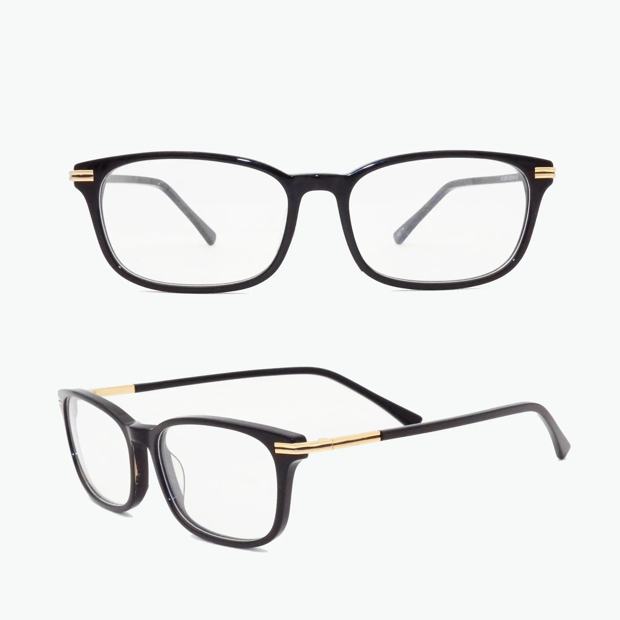 Fashion Gentleman Safety European Style Eyeglass Frames With Black