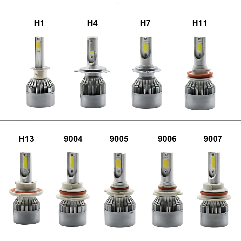 Newest Lighting Led Lights H7 6000k 4200lm Auto Led Lighting Car 40w ...