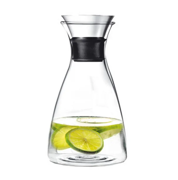 50 Oz Glass Drip-free Carafe With Stainless Steel Silicone Flip-top Lid ...