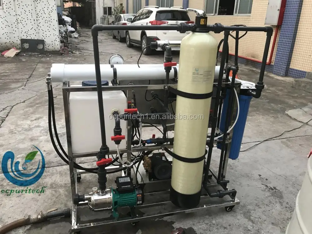 Automatic 200lph water treatment equipment seawater desalination system