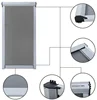 retractable roller mosquito net fly screen window