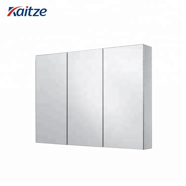 Waterproof Stainless Steel Wall Mount Mirrored Medicine Cabinet