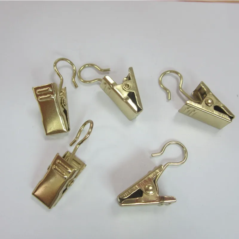 Wholesale Bronze Color Small Metal Curtain Clip For Home Decoration