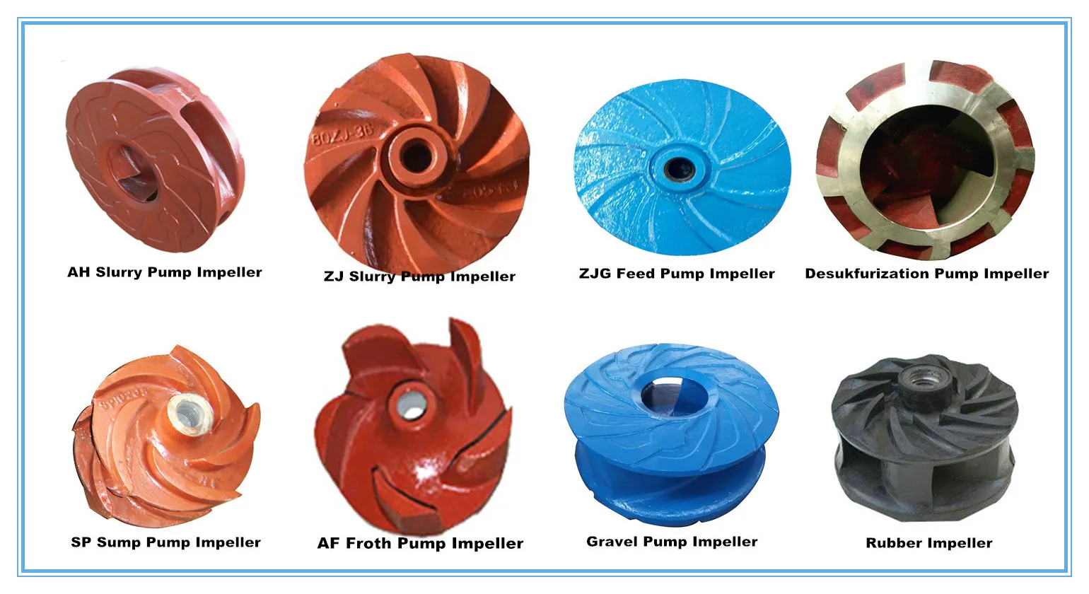 Soild Slurry Pump Sand Pump Impeller Products From Shijiazhuang Shiyi ...