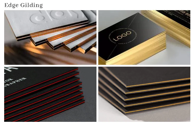 Customized Logo  printing white pvc paper business card 
