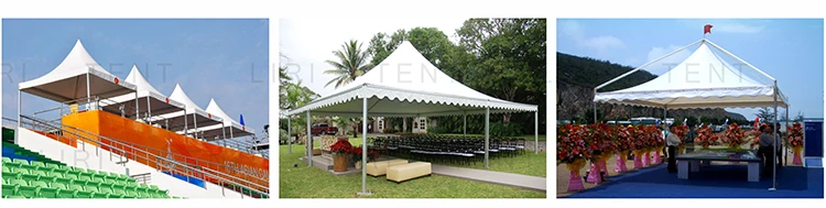 LIRI Tent for Ramadan Hajj Small Pagoda with Good Quality from Canton Fair Tent supplier