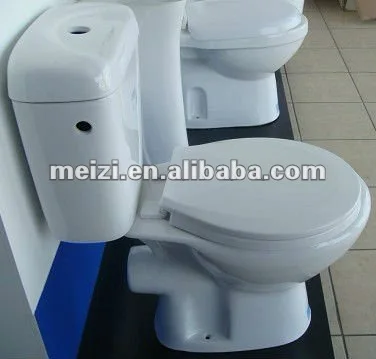 Pedestal basin two piece ceramic bathroom set toilet set