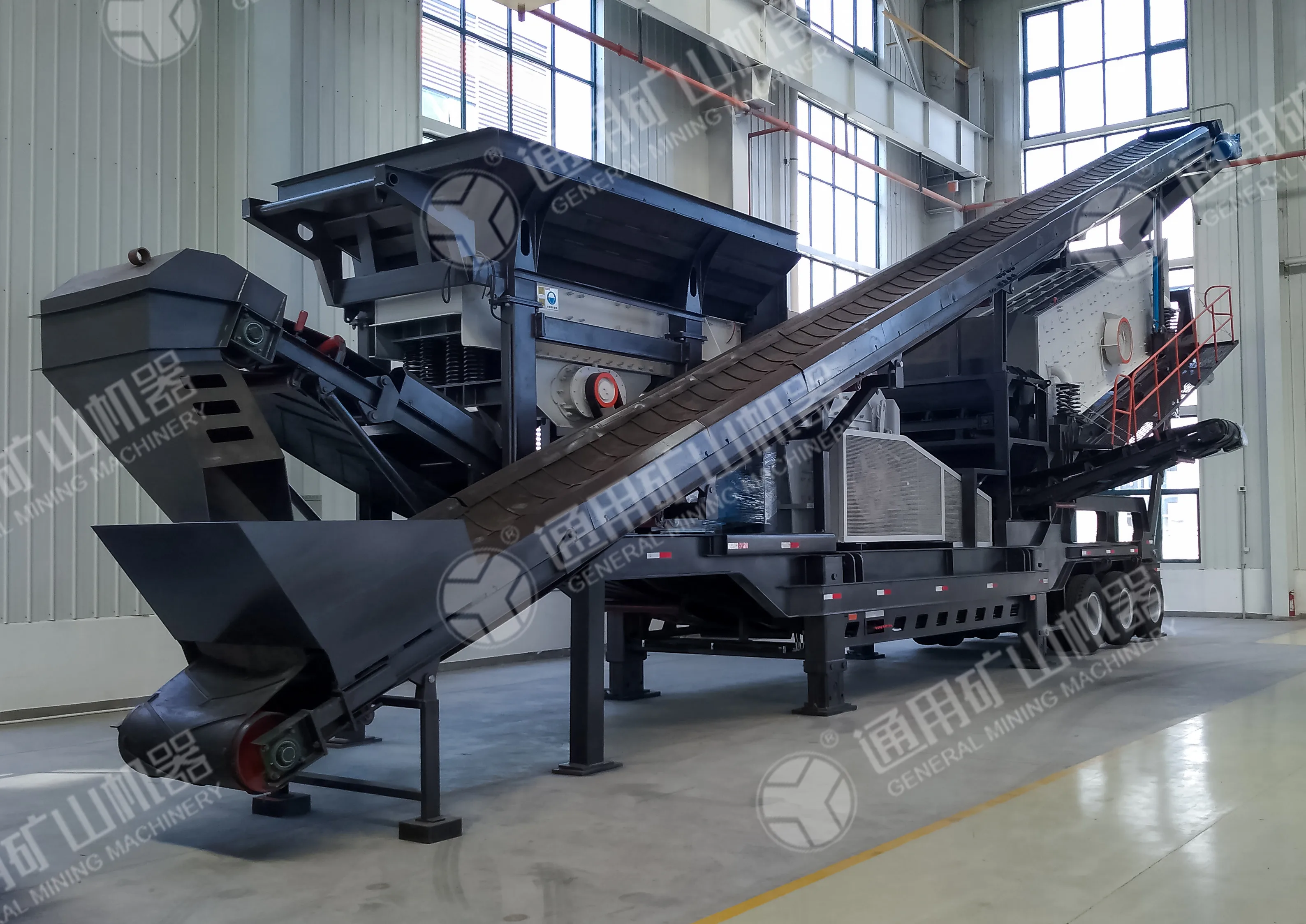 2022 Heavy Equipment Diesel Mobile Jaw Crusher Crushing Plant Line ...