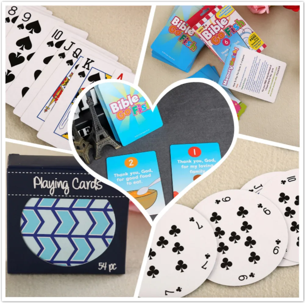 Study Cards Educational Cards Paper Mini Playing Cards - Buy Study Card ...