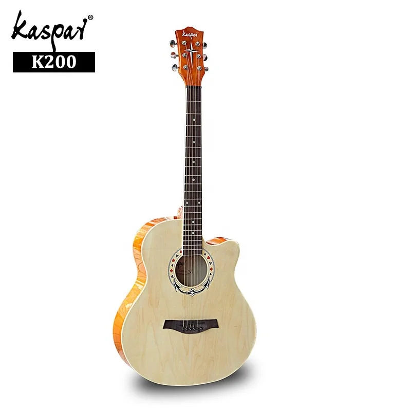 
Hot Sale Chinese Guitar 40inch High Quality Resonator Acoustic Electric Guitars for Men Beginners 