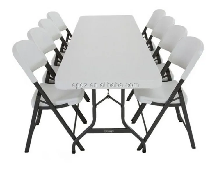 Outdoor Metal Table And Chairs White Plastic