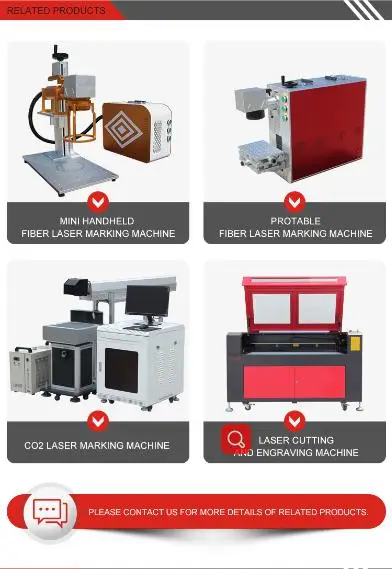 Good Quality 60w JPT CNC Metal and Nonmetal Fabric Fiber Laser Marking Machine/Laser Printing Machine for Sale