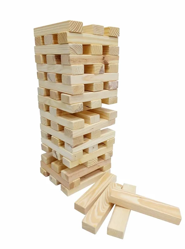 big wooden building blocks