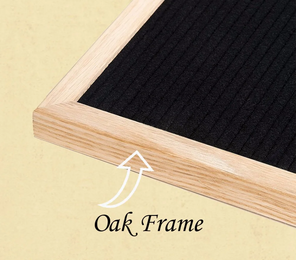 Small Mini Size Felt Letter Board With 340 Letters Buy 2019 Amazon Oak Frame Black Felt Letter
