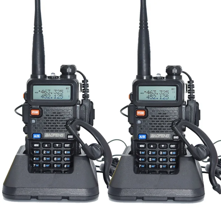 2021 Best Selling Ce Fcc Handy Dualband Vhf Uhf Radio Original Baofeng Uv5r Long Distance