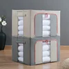 Storage Bags Boxes Organizer With Double Opening Zips Clear Windows, Under Bed Closet Wardrobe Box