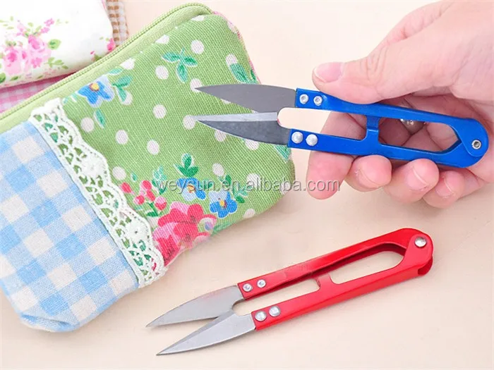New Safe U Shape Clippers Sewing Trimming Scissors Nippers Embroidery