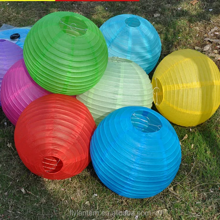 Chinese Orange Color Paper Lantern For Decoration Buy Chinese