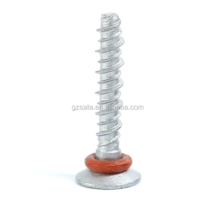 Customized Phillips Flat Countersunk Head High Low Thread Forming Screws For Brittle Plastic