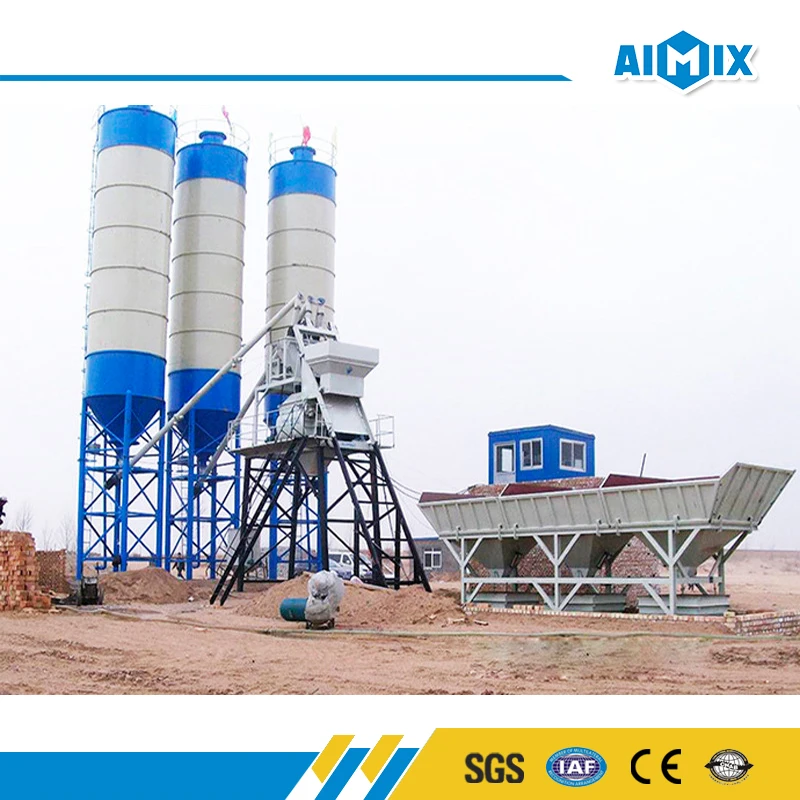 Cheap cost 120m3/h big wet concrete plant concrete batching plant italy