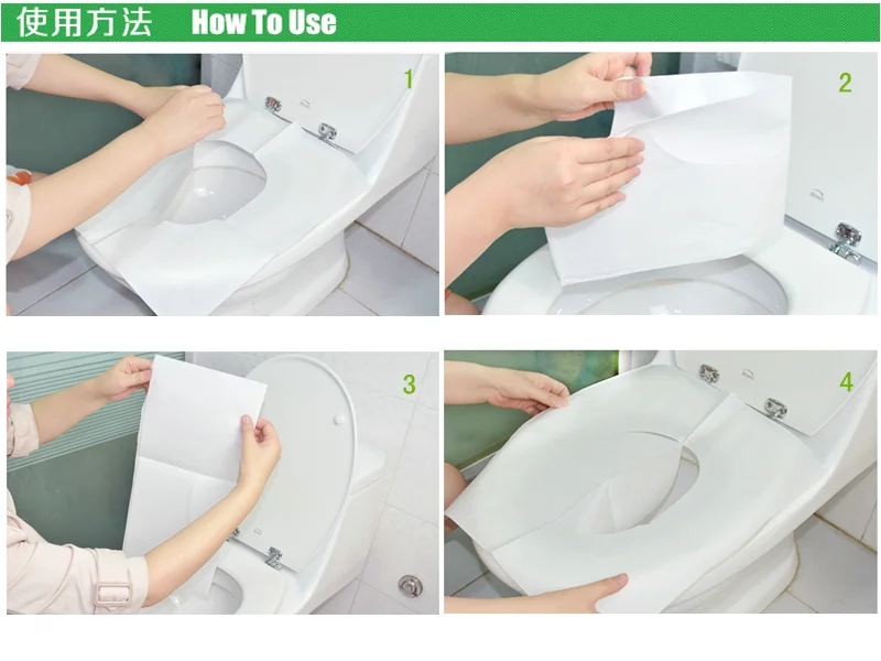 1/2 Fold And 1/4 Fold Disposable Paper Toilet Seat Covers Buy Toilet