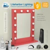 Simple fashion beauty mirror light dressing table mirror light bulbs