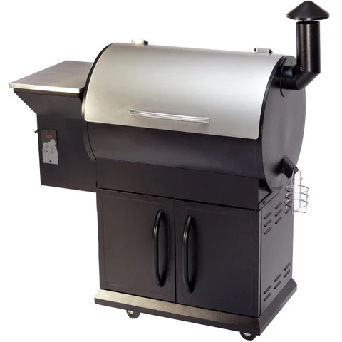 Duitsland Achtertuin Houtskool Bbq Grill Offset Trailer Duitsland Achtertuin Houtskool Bbq Grill Offset Trailer