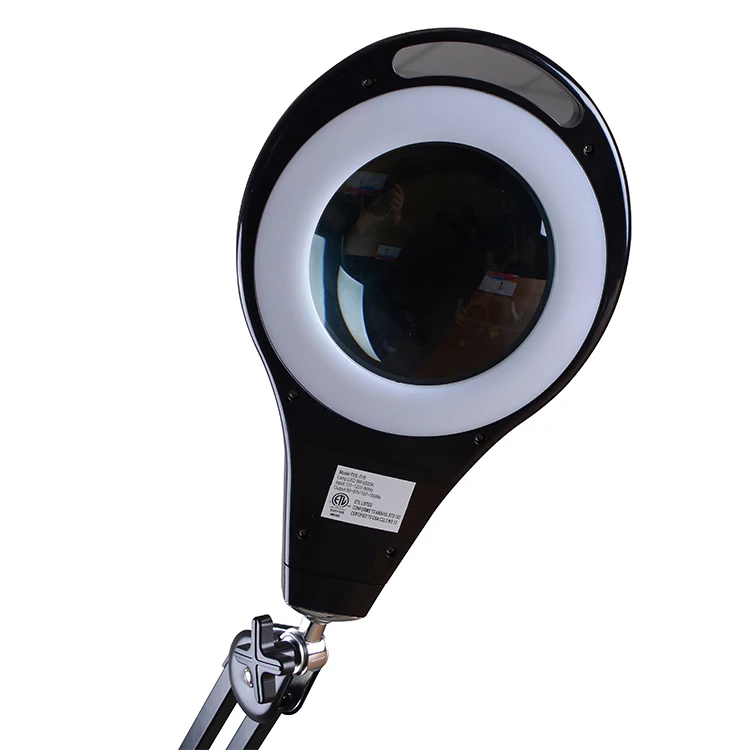 Best price medical beauty salon adjustable flexible SMD 2835 LED magnifying lamp with universal clamp