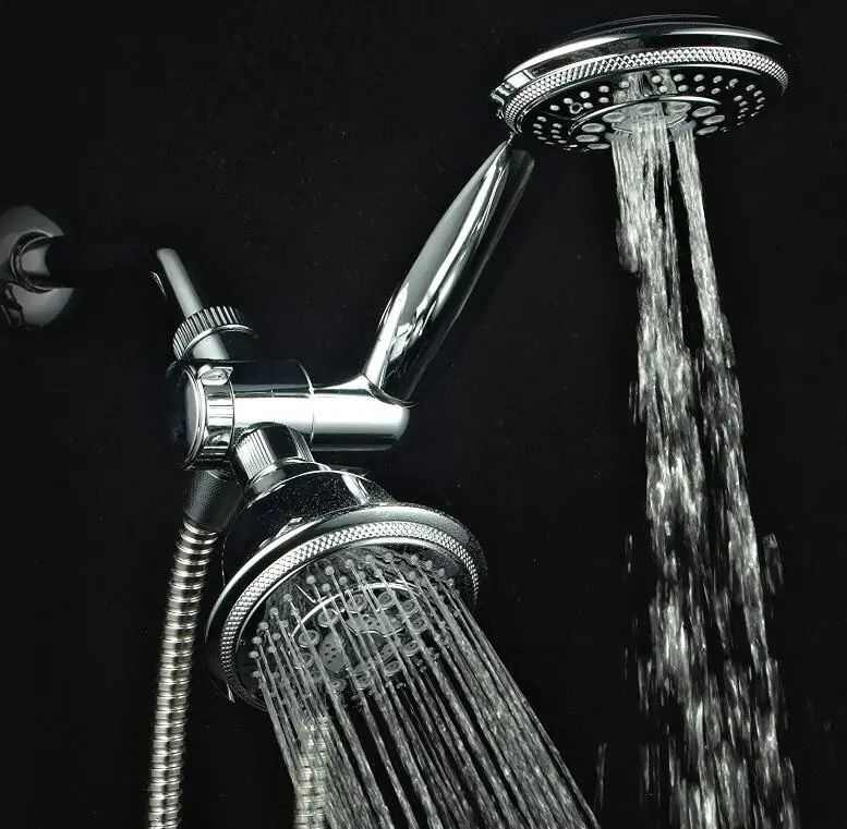 Hot Amazon Handheld Showerhead & Rain Shower Combo High Pressure 4
