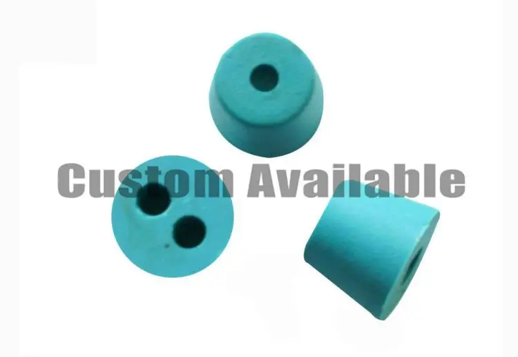 Round Cone Airtight Resist Temperature Rubber Stopper For Test Tube