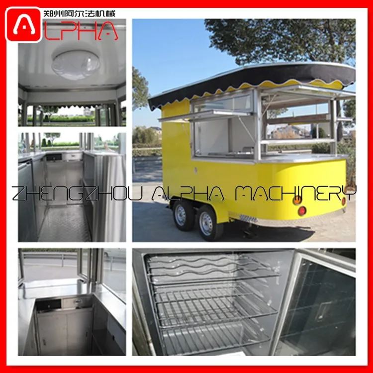 Multifunctional Food Truck Equipment Food Truck For Sale Malaysia Fast