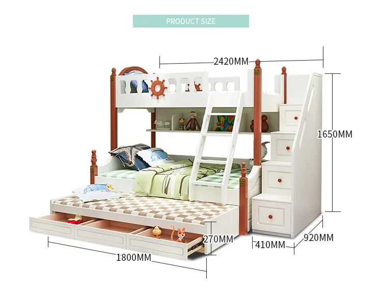 bunk bed made in