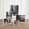 acrylic 5x7 magnetic photo frame Customized Clear Acrylic Desktop Photo Frame Holder, Clear Acrylic Magnet Photo Frame 5x7"