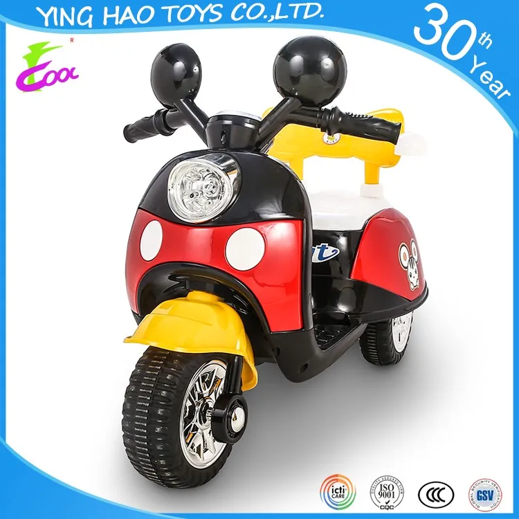 Newest Girls Gift Ride On Electric Minnie Mouse Motorcycle Toy Yh99118