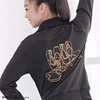 Dance wear printed women jackets coats