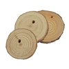 ali baba express DIY wall decor unfinished circle oval round enterpiece crafts natural wood slices