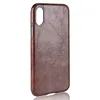 Pull up crazy horse pu leather back phone case for iphone 8, soft tpu full edge for iphone 8 case