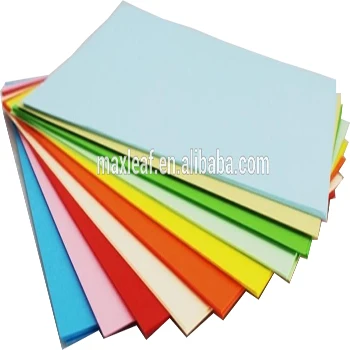 80gsm A4 Multi Colors Color Woodfree Writing Paper For Office - Buy ...