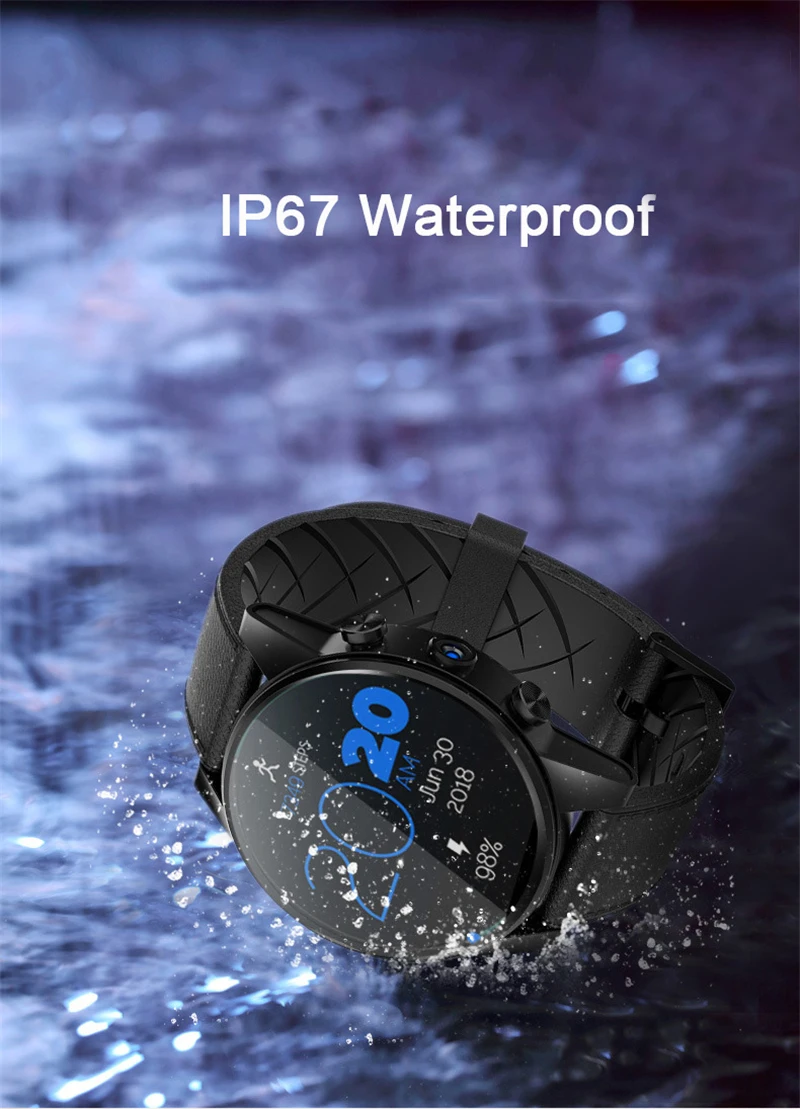 x360 smart watch android 7.1 3gb 32gb with ip67 waterproof