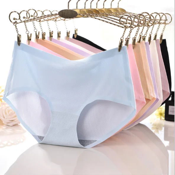 Wholesale High Quality Ice Silk Without Trace Women S Underpants Buy Underpants Without Trace